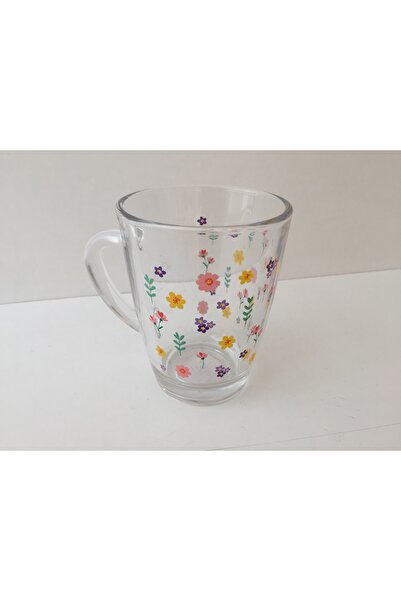 LAV Vega 250 CC Kulplu Bardak-Çiçek