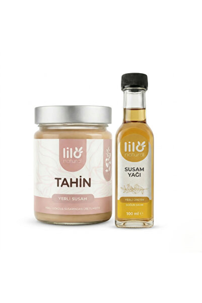 Lilo Natural Tahin ve Susam Yağı Seti