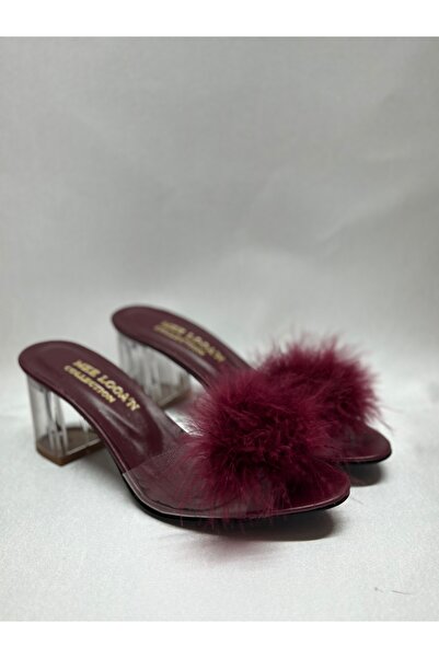 MOD10 Transparent Fur Slippers
