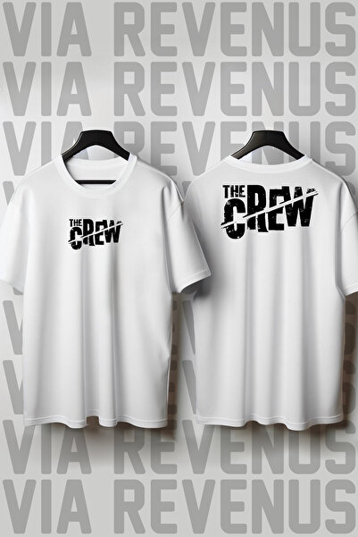 Vordevia Μπλουζάκι The Crew με στάμπα μπροστά και πίσω, με λαιμόκοψη ποδηλάτο...