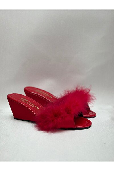 MOD10 Feather bridal drawing slippers