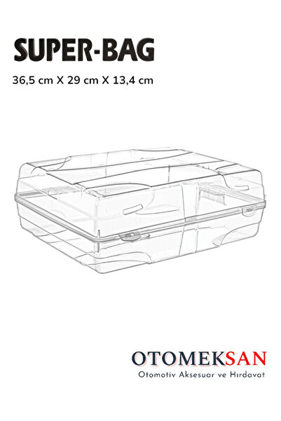 Otomeksan Otomotiv Aksesuar ve Hırdavat Transparent Boot Box Organizer Large ...