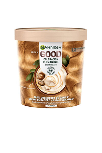 Garnier Good Ammoniakfreie, Permanente Haarfarbe #7.33 Muskatblond 217 ml