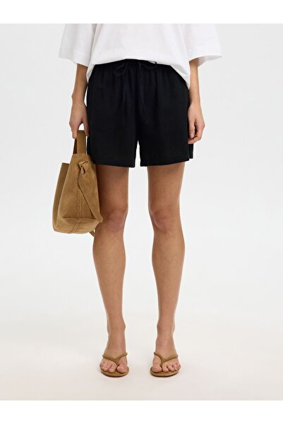 SELECTED Shorts Leinenmix