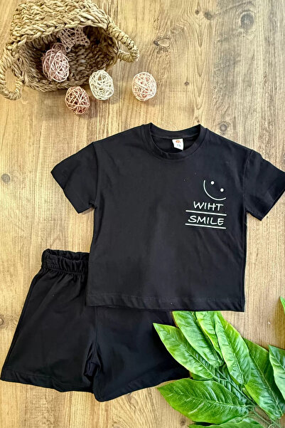 OEM Boy's Summer Shorts Set Black