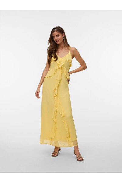 Vero Moda Kleid VMCAROL Langes Kleid