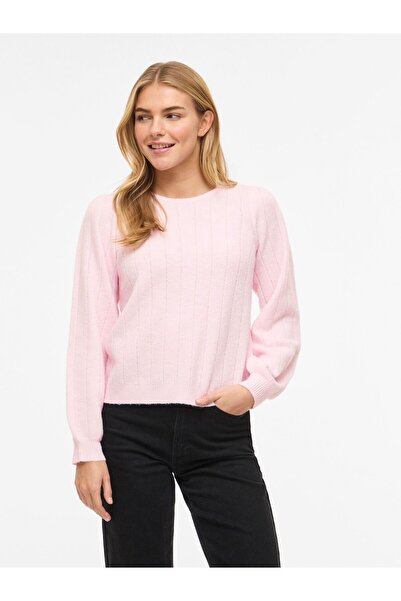 VILA Strickpullover VIBRI Rundhals