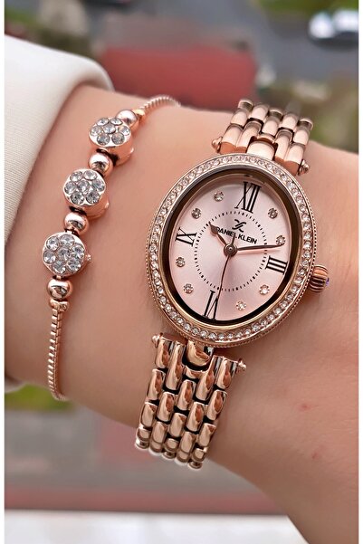 Daniel Klein Marka Orijinal - Rose Gold Renk- 2 Yıl Garantili Kadın Kol Saati...