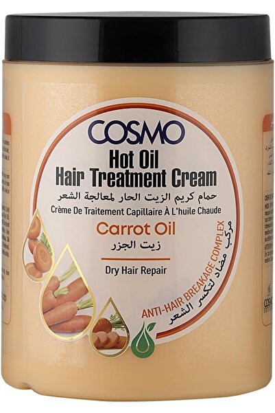 Cosmo Carrot Oil Enriched Hot Oil Deep Hair Treatment Repair Cream (1L)