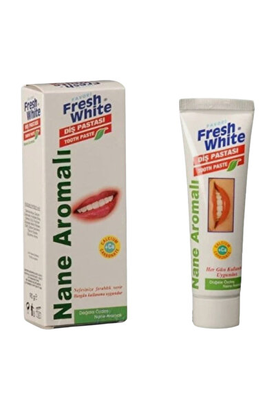 KMS HOME معجون أسنان فريش وايت بالنعناع 90 جرام