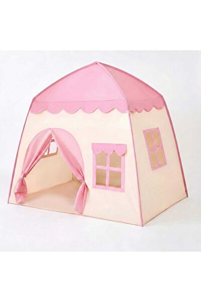 Grandia Cort de joacă pentru copii, tip căsuță, roz, rezistent la intemperii,...
