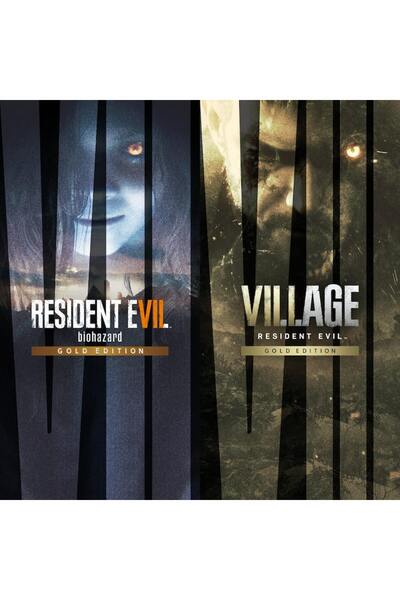 Sony PS4/PS5 Resident Evil 7 Gold Edition & Village Gold Edition - Dijital PS...