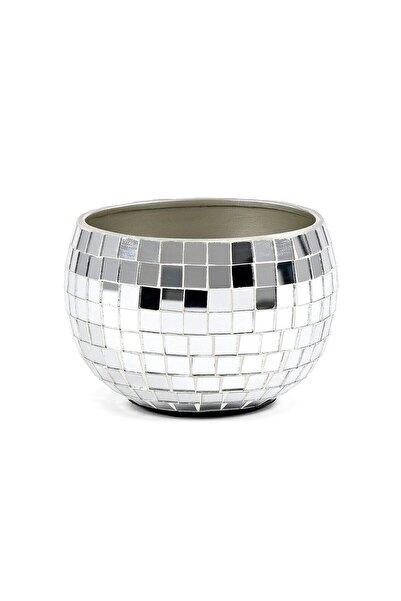 Home Decorative mirror mosaic vase, flower pot