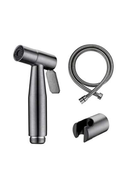 HTH Stainless Steel Handheld Bidet Sprayer for Bathroom Gray Color