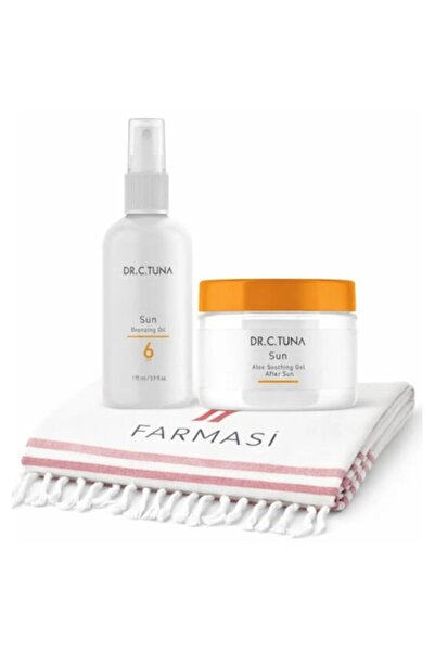 Farmasi Beach Bronze Set 3 Products- Sun Oil Protection, Gel After Sun and Be...