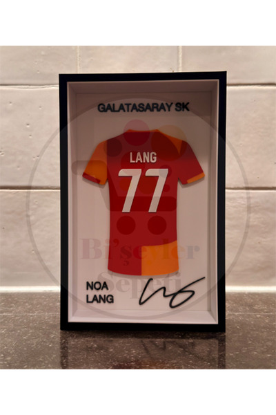 Bi'şeyler Sepeti Noa Lang - Galatasaray SK - Forma İmzalı Çerçeve Hediyelik 1...