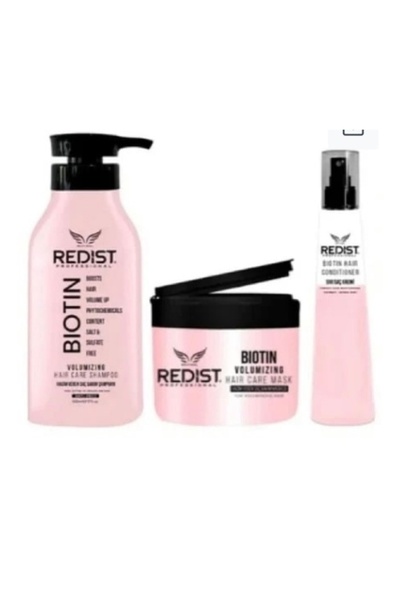 Redist Подаръчен комплект за обем с биотина