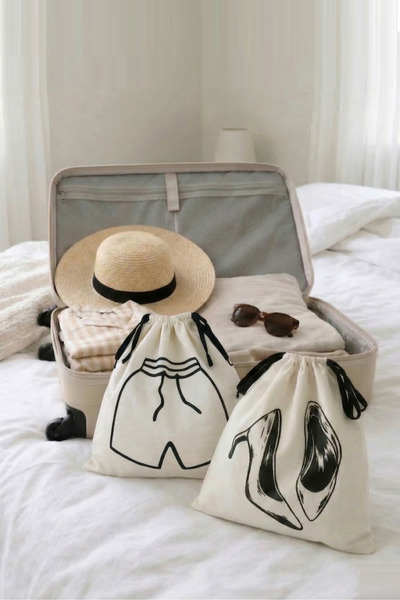 Paris Home Σετ οργάνωσης βαλιτσών ταξιδιού