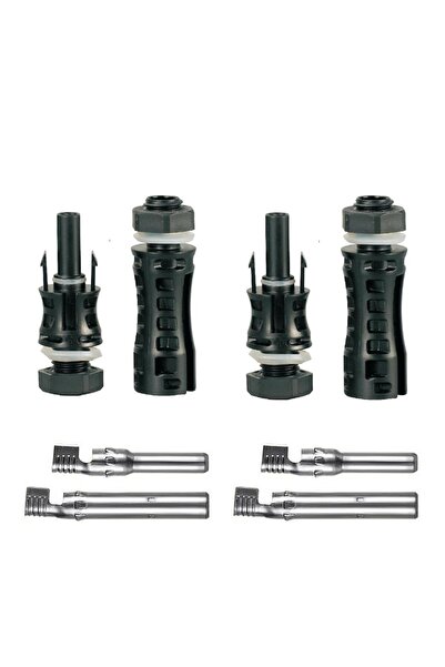 Onuvio Set de 4 conectori MC4 EVO2 M+F pentru montare pe panou – 1500V 30A, t...