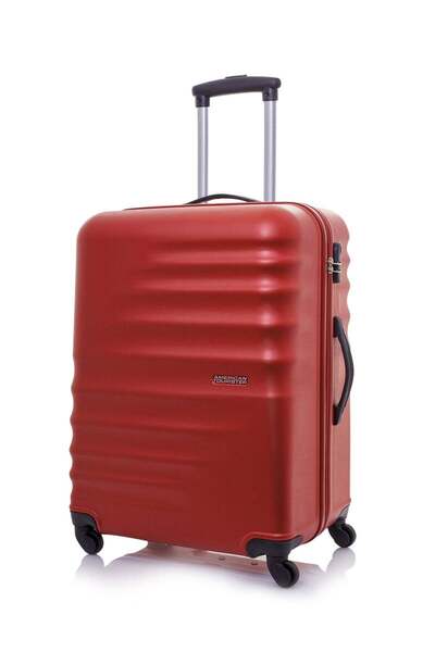 American Tourister PRESTON HARD SPINNER TROLLEY 55 CM TSA RED