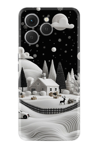 TECNO Spark 40 4G (KM5n) Uyumlu Kılıf Desen Baskılı Silikon NAME-1041.jpg
