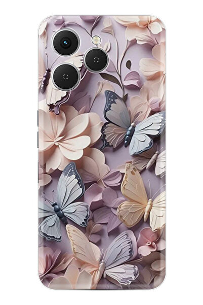 TECNO Spark 40 4G (KM5n) Uyumlu Kılıf Desen Baskılı Silikon NAME-.1016.jpg