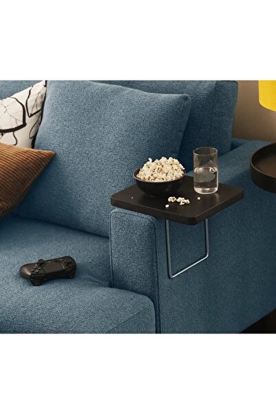 IKEA QUİCK Ayaklı Kolçak Tepsisi 30x27 Cm Koltuk Kenarı Tepsi Ahşap Tepsi Koy...