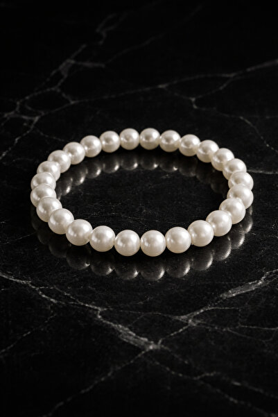LuneraBag Pearl Bracelet for Women – Premium Elastic Stylish Elegant Bracelet