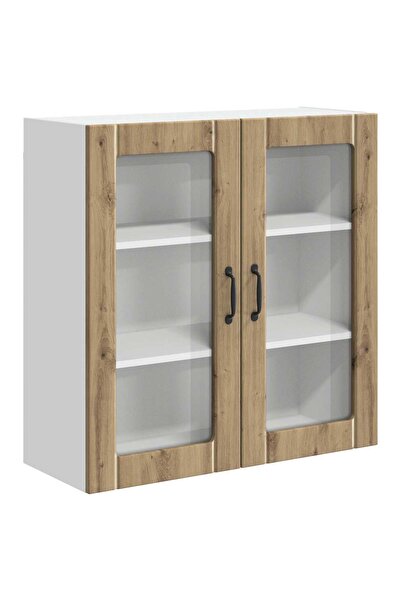 vidaxl Dulap de bucătărie Stejar Artizanal 80 x 31 x 80 cm