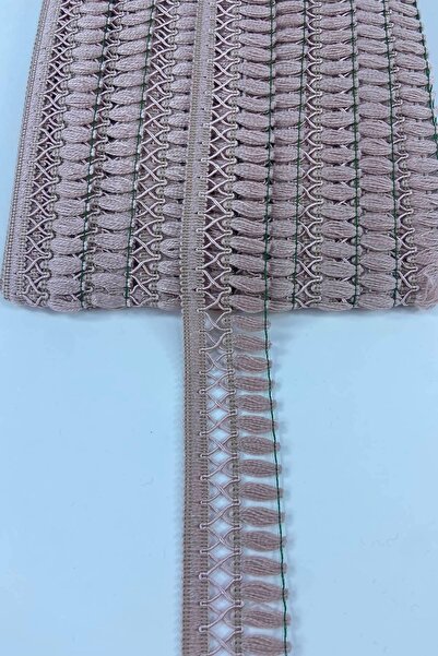 Hobigram Powder Cross Patterned High Quality Fringe Ribbon Tassel