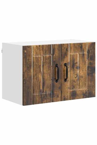 vidaxl Dulap suspendat de bucătărie Stejar fumuriu 60 x 31 x 40 cm