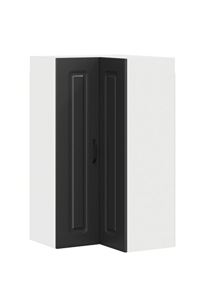 vidaxl Dulap de bucătărie Kalmar Negru 57 x 57 x 100 cm Lemn compozit