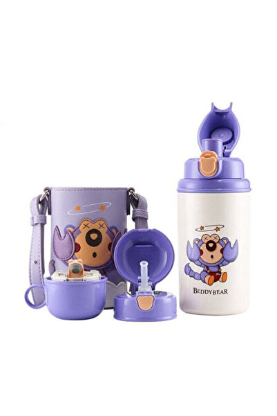 Beddybear Children's Thermos with Case, Straw and Cup, BeddyBear, Scorpion, 5...