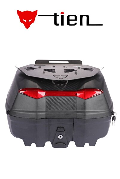 TIEN 44 LT MOTOSİKLET ARKA ÇANTA ÜST TAŞIMA DEMİRİ VE ARKA SIRT DAYAMALI
