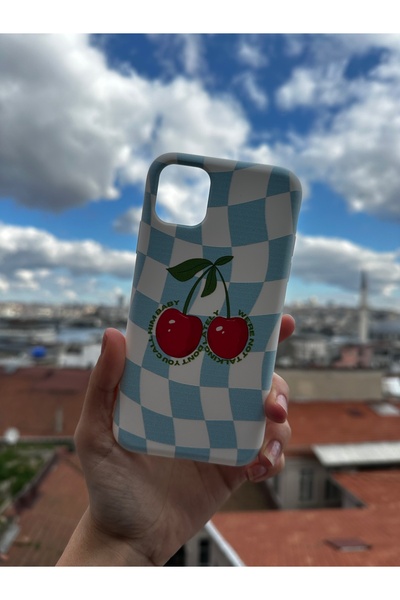 Mobildizayn Huawei P30 Lite Uyumlu Baskılı Beyaz Telefon Kılıfı