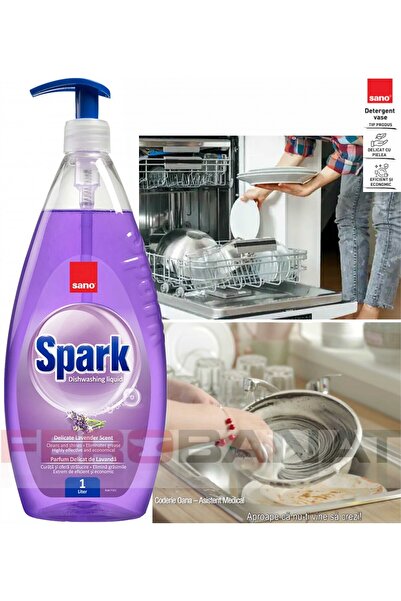 Sano Spark Detergent Vase Lavanda 1L x 3 bucati
