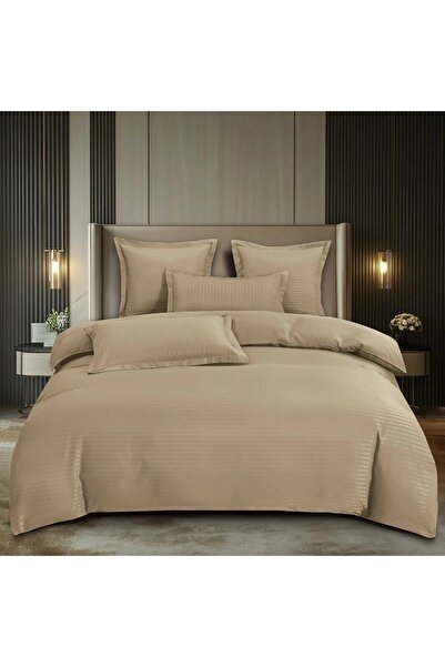 CumparaMisim HoReCa Linen, Double Bed, Deluxe Finetat Damask with Elastic, 6 ...