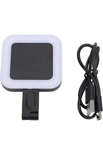 GROIC Phone Fill Light Rechargeable 2500K 9000K Touch Control Foldable 180° R...