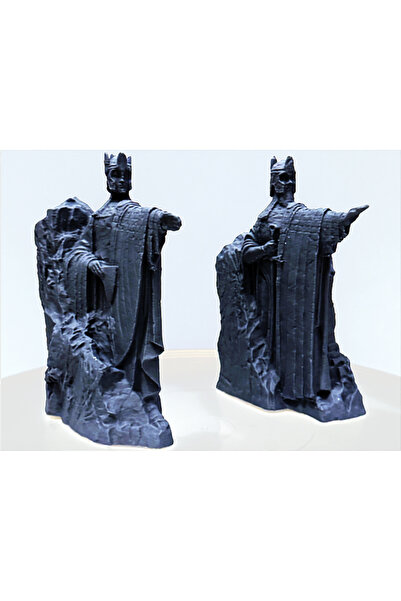 AtölyeMatris Lord of the Rings Argonath Book Holder Set 3D Printing Pla Plast...