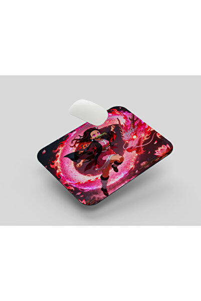 Akumastik لوحة ماوس ديمون سلاير نيزوكو - 22 × 18 سم - أنيمي - منتجات الكمبيوتر