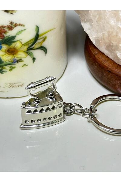 anahtarlık evreni 3D Iron Design Silver Color Metal Keychain