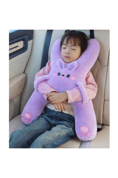 PriStyle Neck Pillow and Body Support for Children, Compatible with Any Car, ...