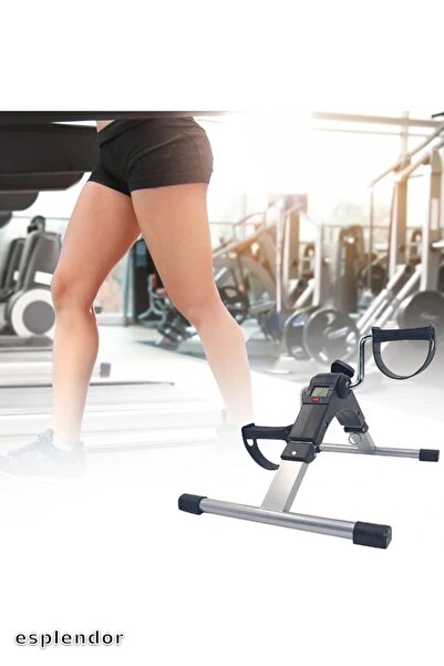 esplendor Portable Exercise Machine with Digital Display and Pedals