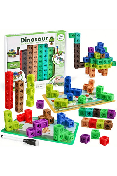 OEM STEM Building Game 117 Pieces Dinosaurs