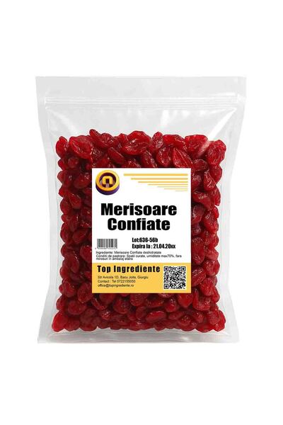 Top Ingrediente Dehydrated Cranberry - Candied Cranberries - Intense Flavor -...