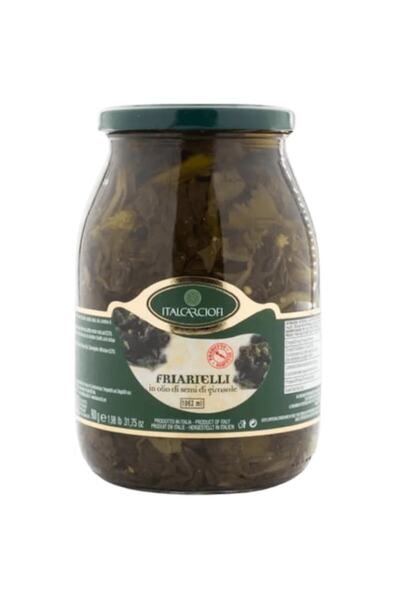 ITALIO Friarielli (muguri de broccoli) In Ulei, Italcarciofi, 1062ml