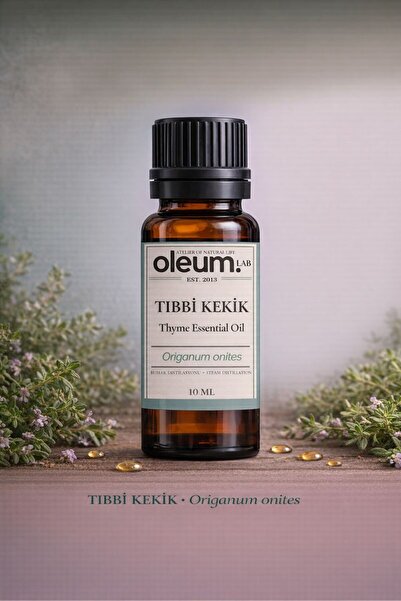 Oleum Lab زيت الزعتر الطبي الأساسي 10 مل نقي 100% وفعال علاجيًا