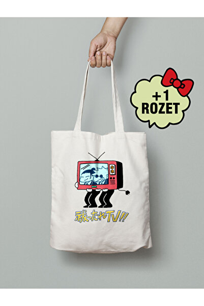 Akumastik Jujutsu Kaisen Gojo Geto Cute Cloth Bag 35X40Cm - Anime Bag - Tote Bag
