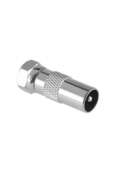 OEM Cabletech male to F male copper TV plug adapter