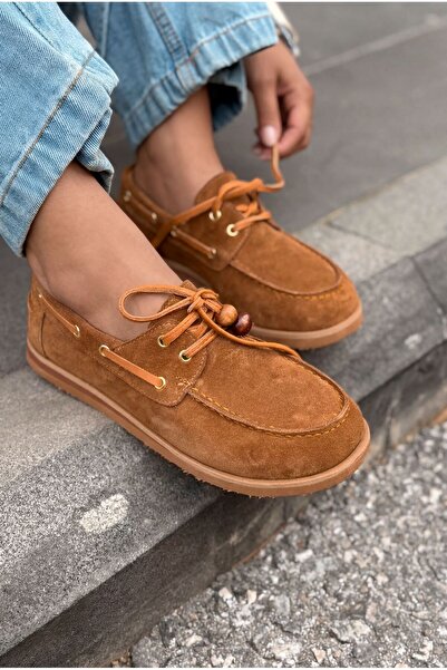 I Love Shoes Armon Genuine Suede Women's Oxford Taba